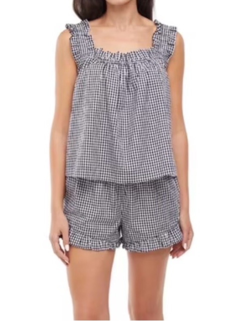 Gap Women's Ruffle Woven Tank Large Sleep PJ Set - Brand anew